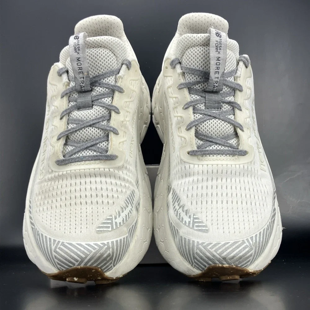 New Balance Fresh Foam X More Trail v3 - Men Size 10 'White Turtledove' MTMORUD3